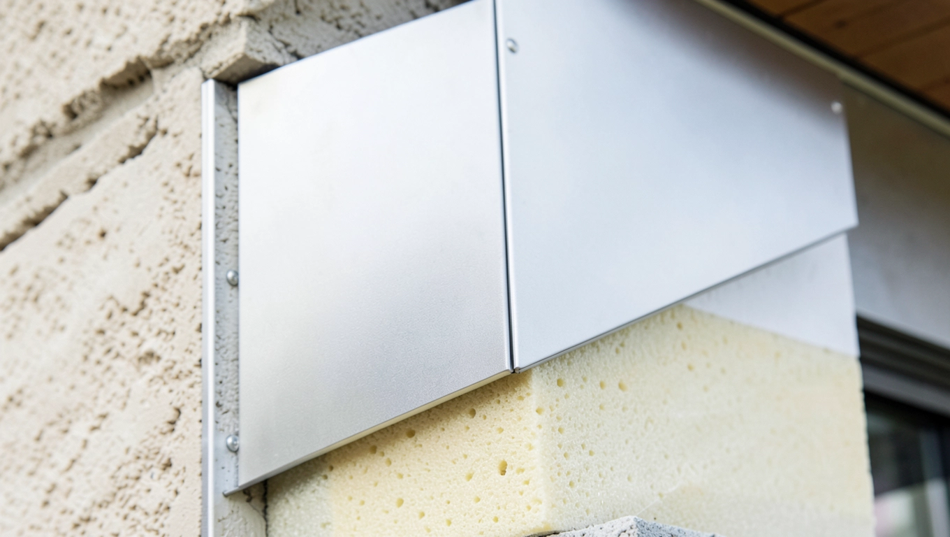 blacha elewacyjna z ociepleniem