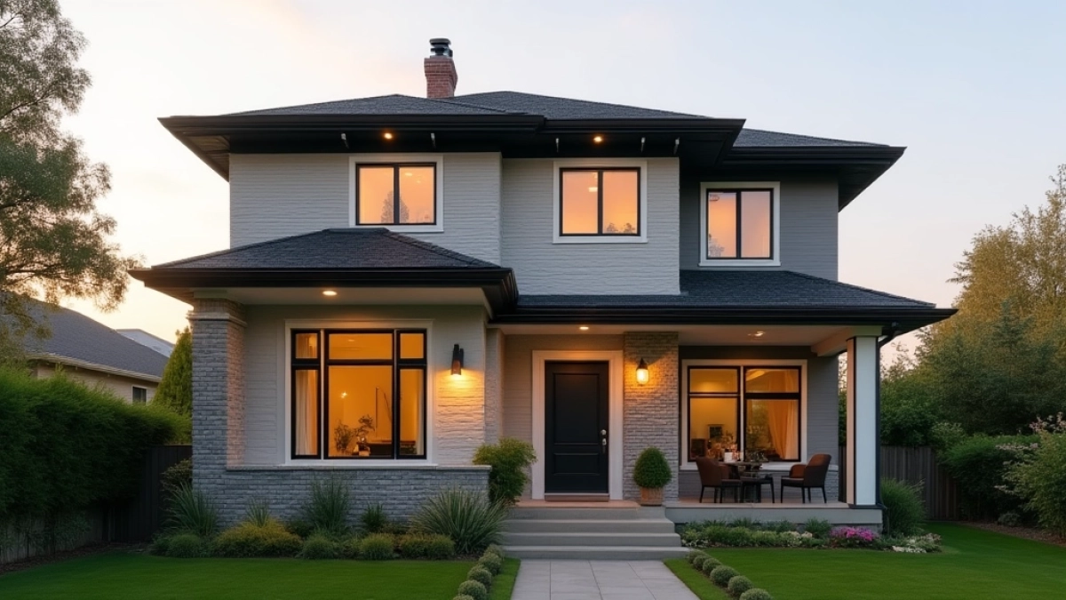 Cena projektu elewacji domu