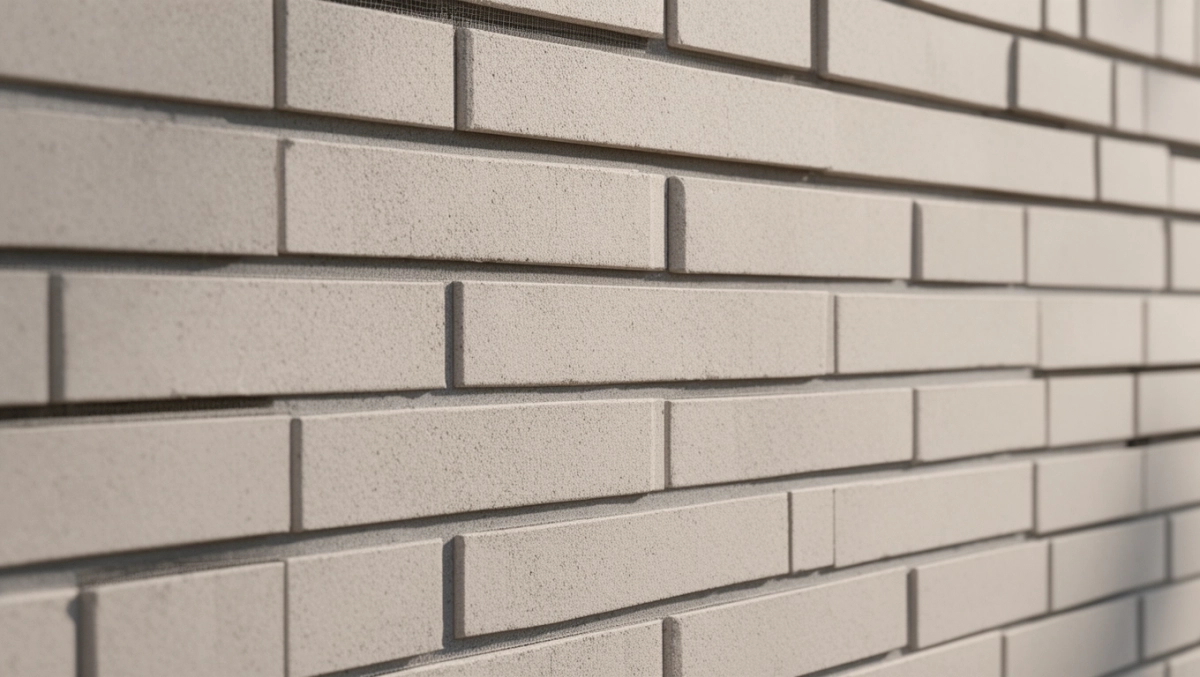 Imitacja cegły na siatce na elewację