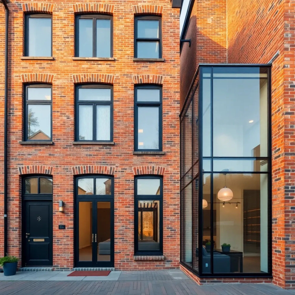 Jak połączenie starej elewacji z nową