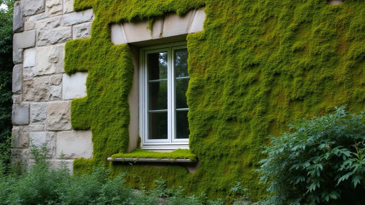 Jak usunąć mech z elewacji