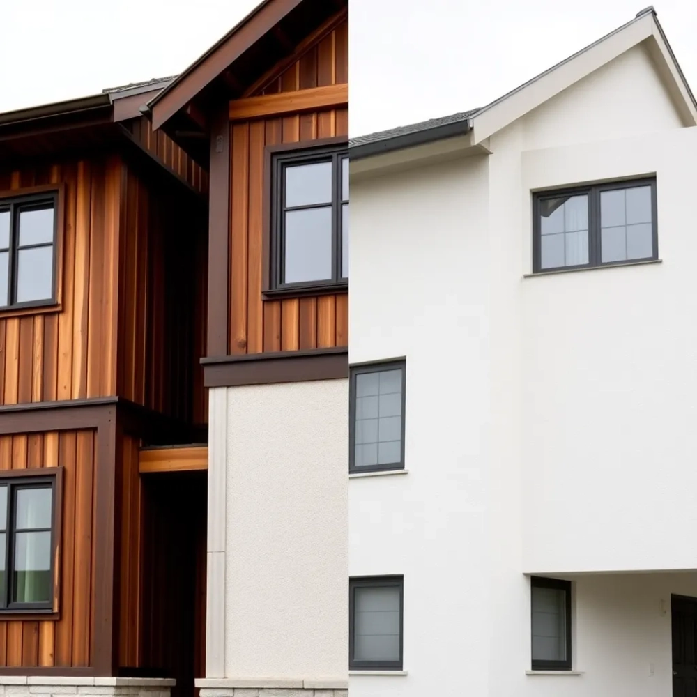 Jaka elewacja domu szkieletowego