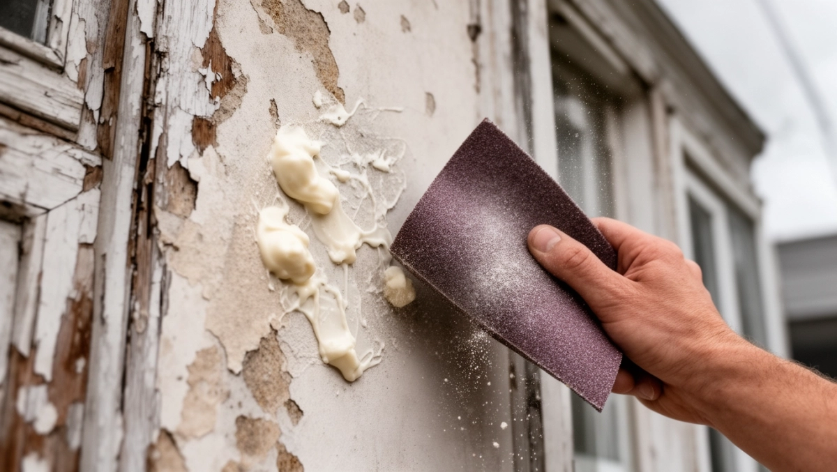 jaki papier do szlifowania kleju na elewacji