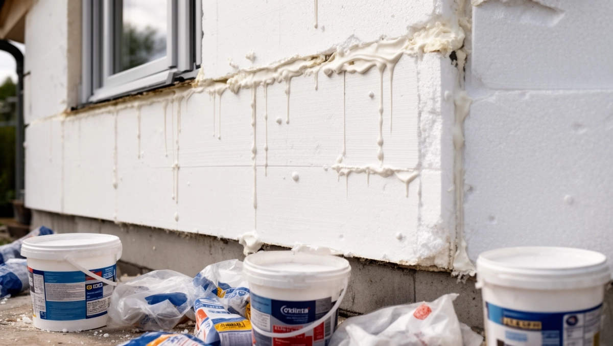 Koszt położenia kleju na elewacji