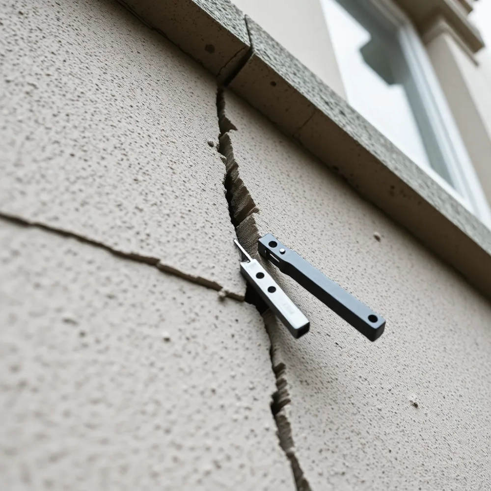 Peknieta elewacja jak naprawić