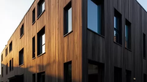 Deska opalana elewacja cena za m2