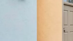 Dwa kolory tynku na elewacji