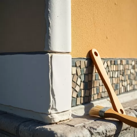 Jak położyć mozaikę na elewacji