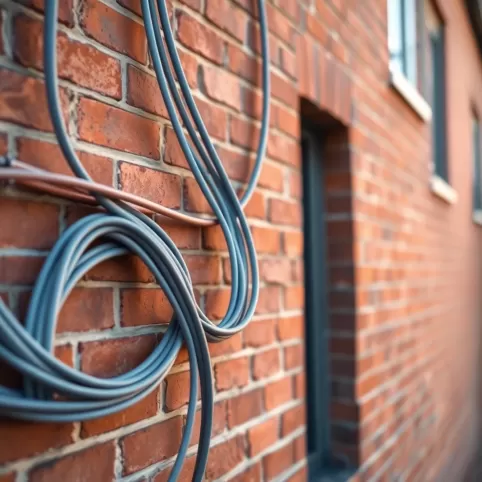 Jak zamaskować kable na elewacji