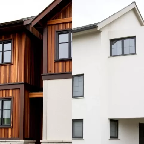 Jaka elewacja domu szkieletowego