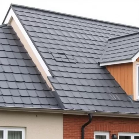 Jaki kolor elewacji do grafitowego dachu