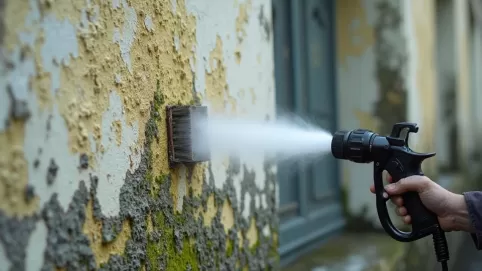 Sprzęt do mycia elewacji