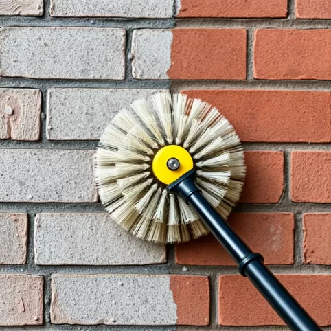 Szczotka obrotowa do mycia elewacji
