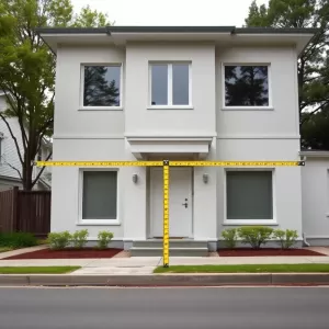 Szerokość elewacji frontowej jak mierzyć