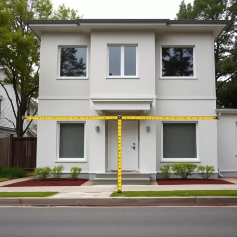 Szerokość elewacji frontowej jak mierzyć