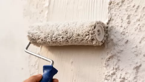 Wałek do malowania elewacji baranek