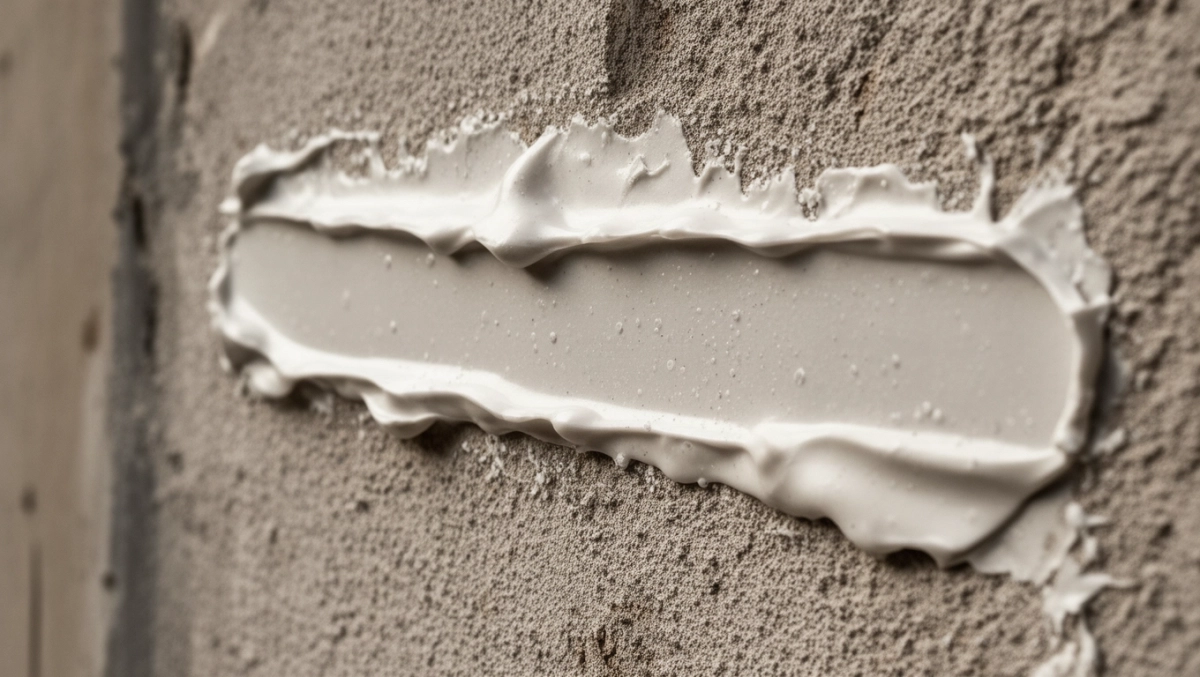 Szlifowanie kleju na elewacji