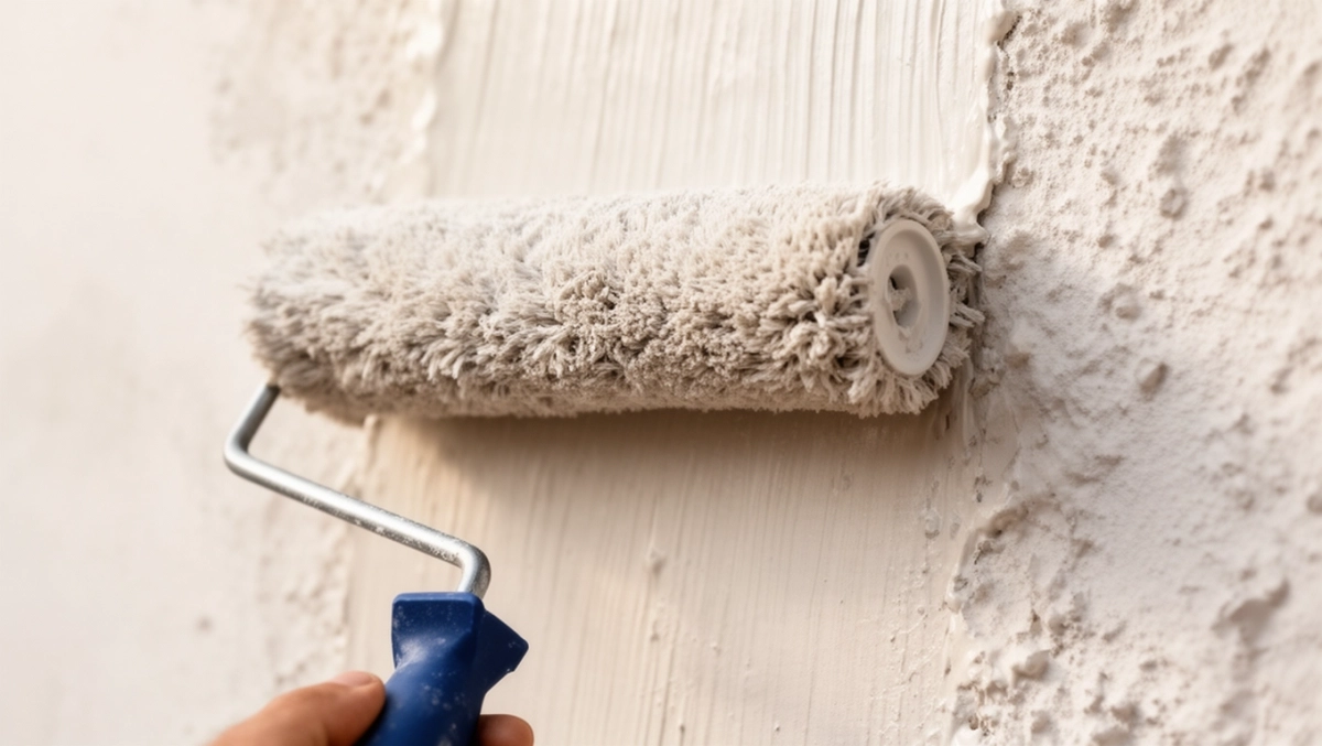 Wałek do malowania elewacji baranek