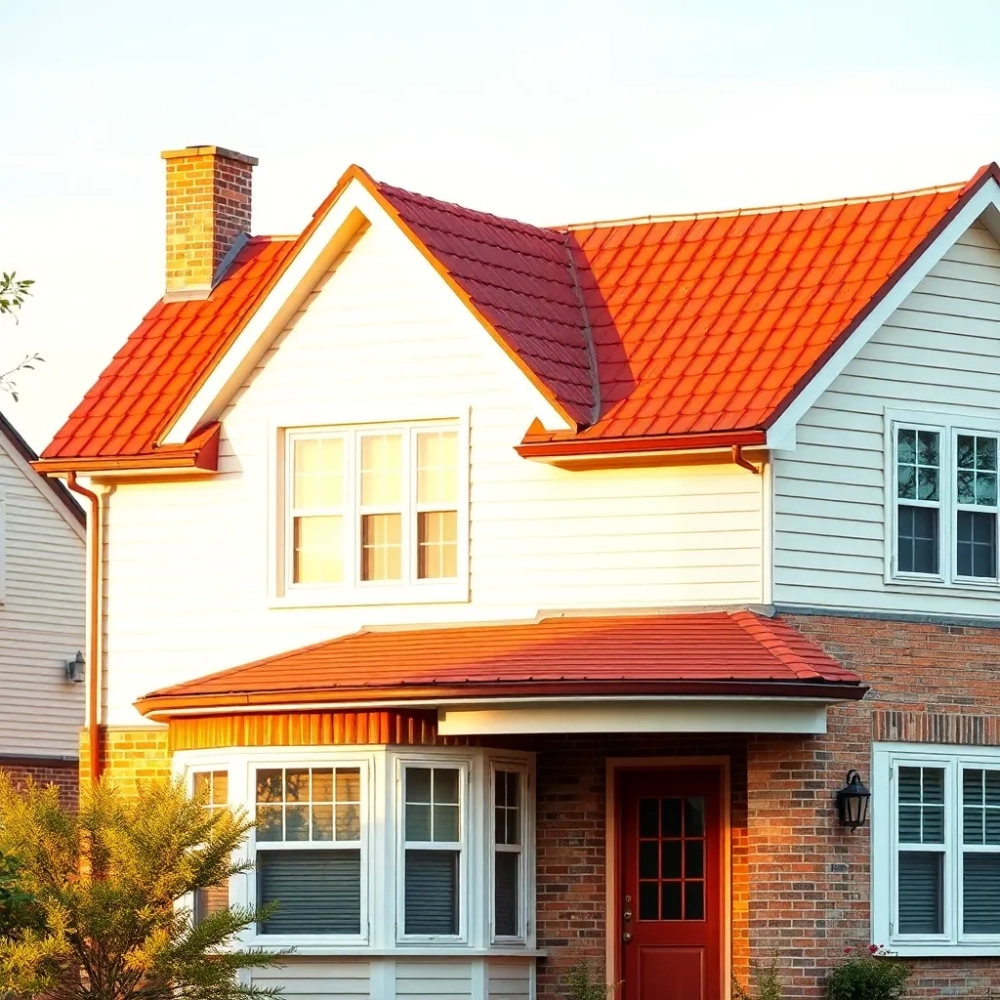 Wiśniowy dach jaka elewacja