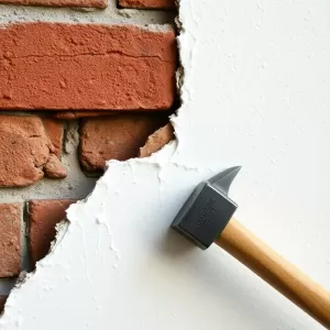 Jak usunąć tynk z elewacji